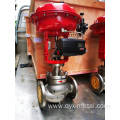 Double Eccentric Flange Turbine Titanium Butterfly Valve